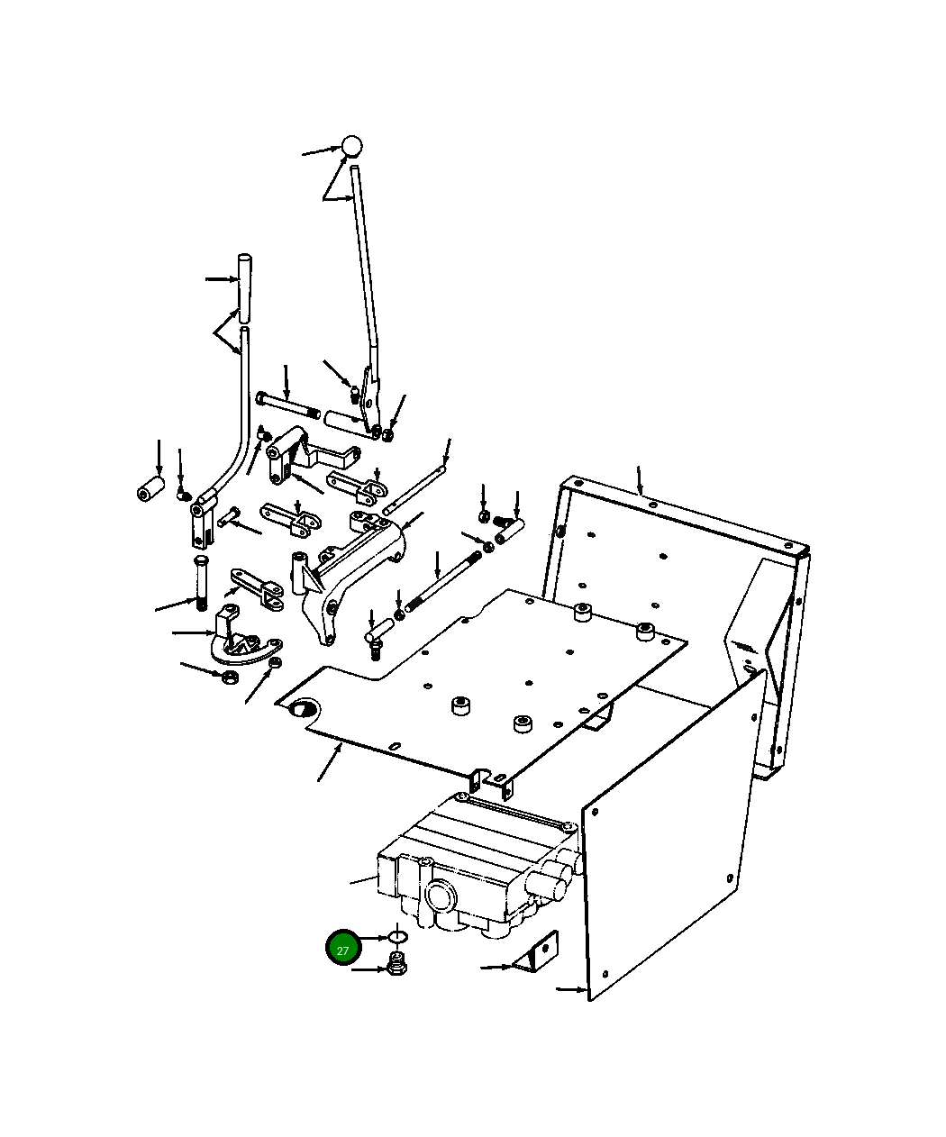 Кольцо уплотнительное (O-Ring) 296 249 R1 Komatsu