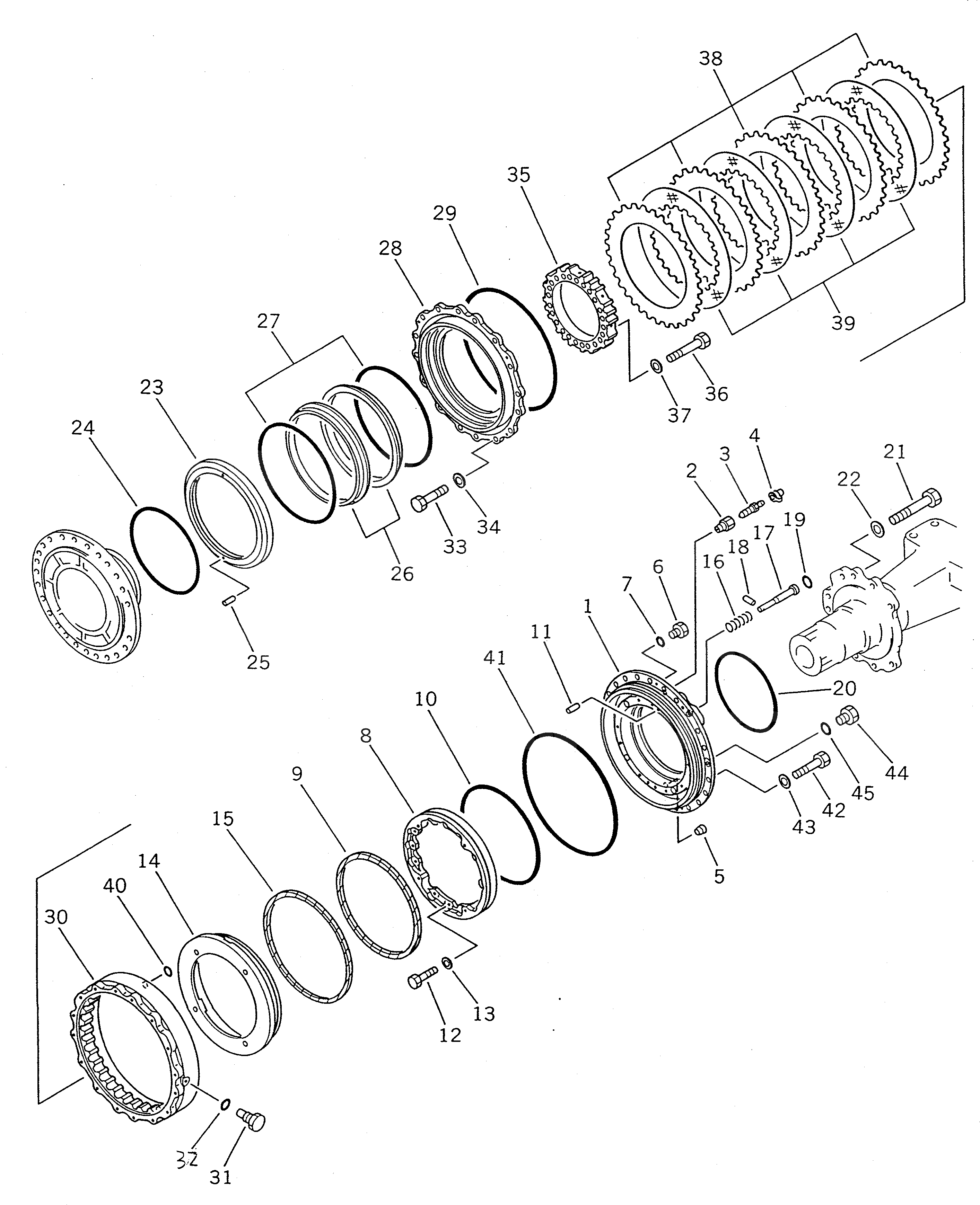Кольцо уплотнительное (O-Ring) 07000-05350  Komatsu