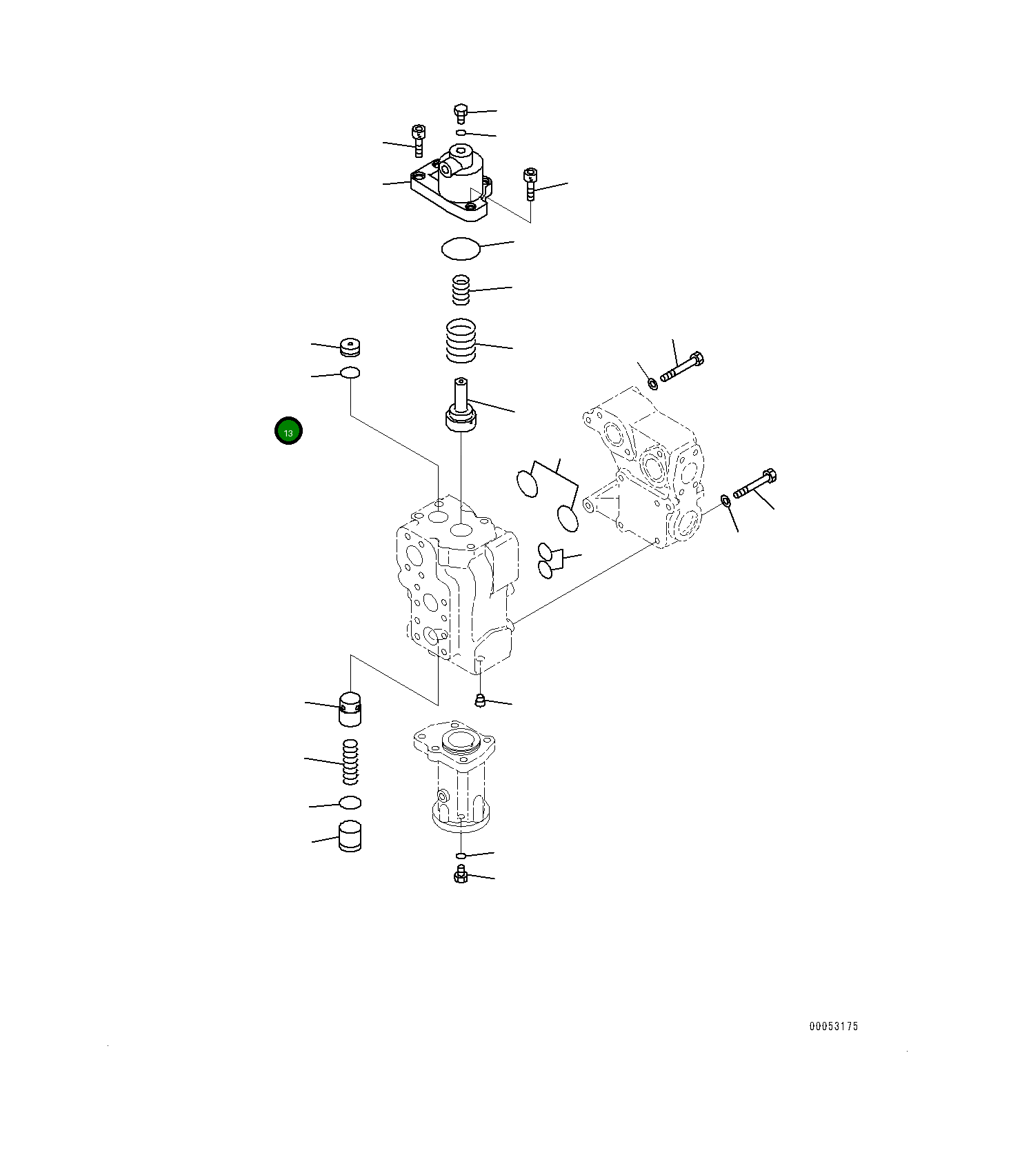 Кольцо уплотнительное (O-Ring) 07000-F3029 Komatsu