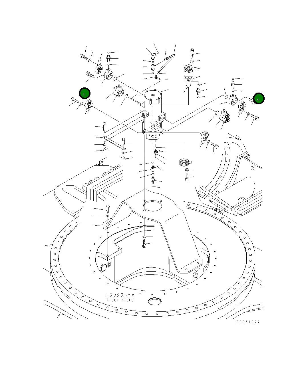 Болт 01252-71450 Komatsu