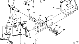 Кронштейн 565-40-16112 Komatsu