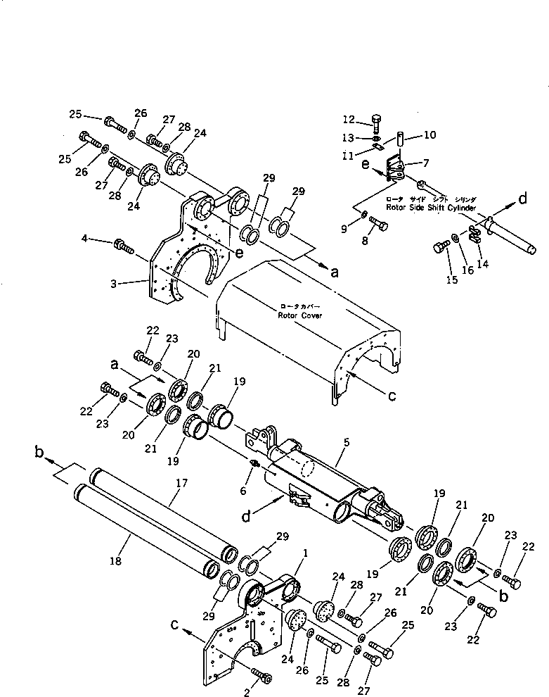 Болт 01252-41835 Komatsu