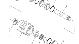 Подшипник 207-30-K1790 Komatsu