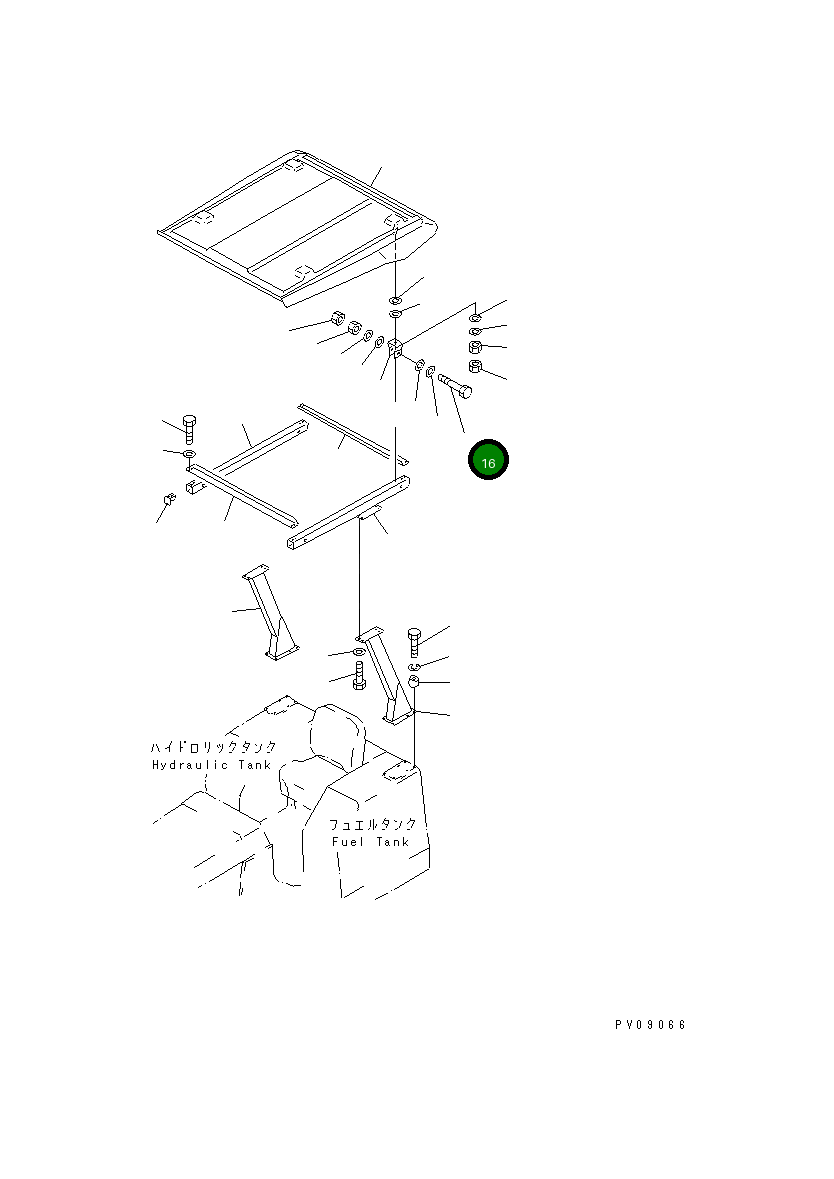 Болт 417-54-18280 Komatsu