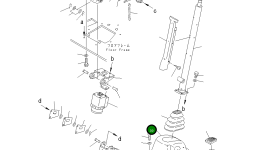 Крышка 20E-40-K1352 Komatsu