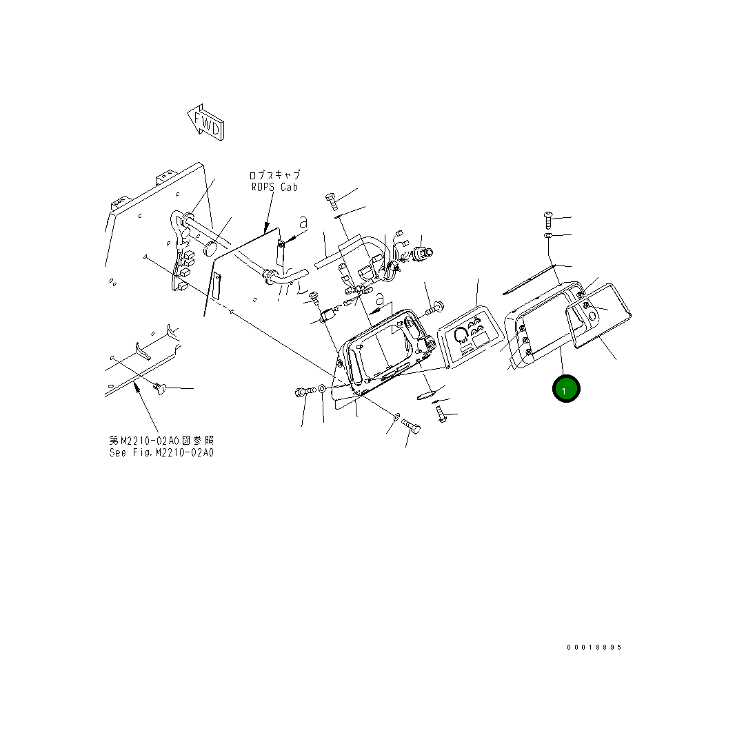 Крышка 11Y-06-21513 Komatsu