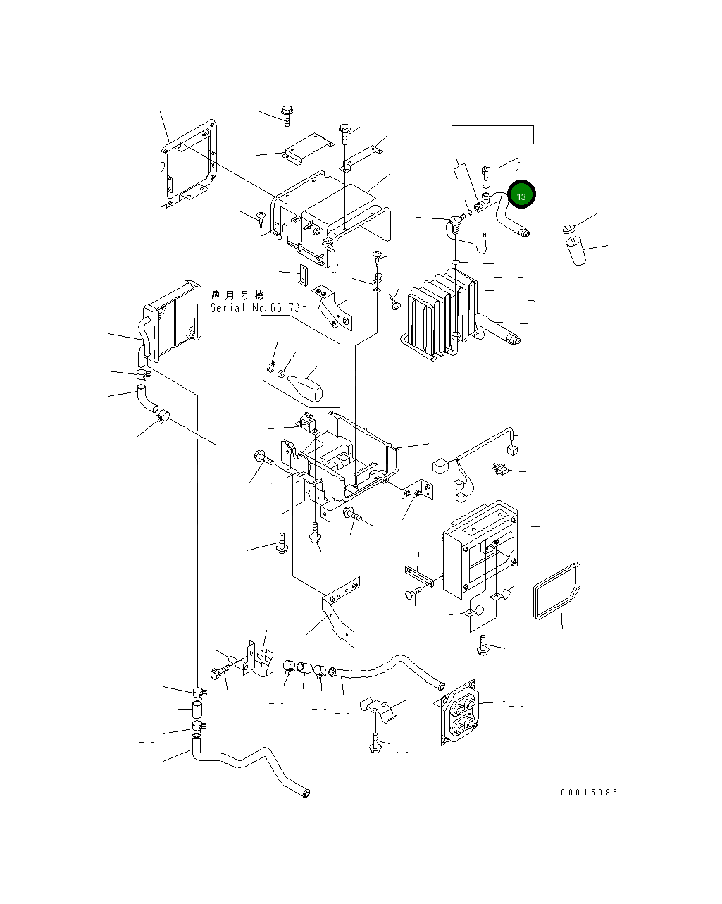 Кольцо уплотнительное (O-Ring) ND949142-0040  Komatsu