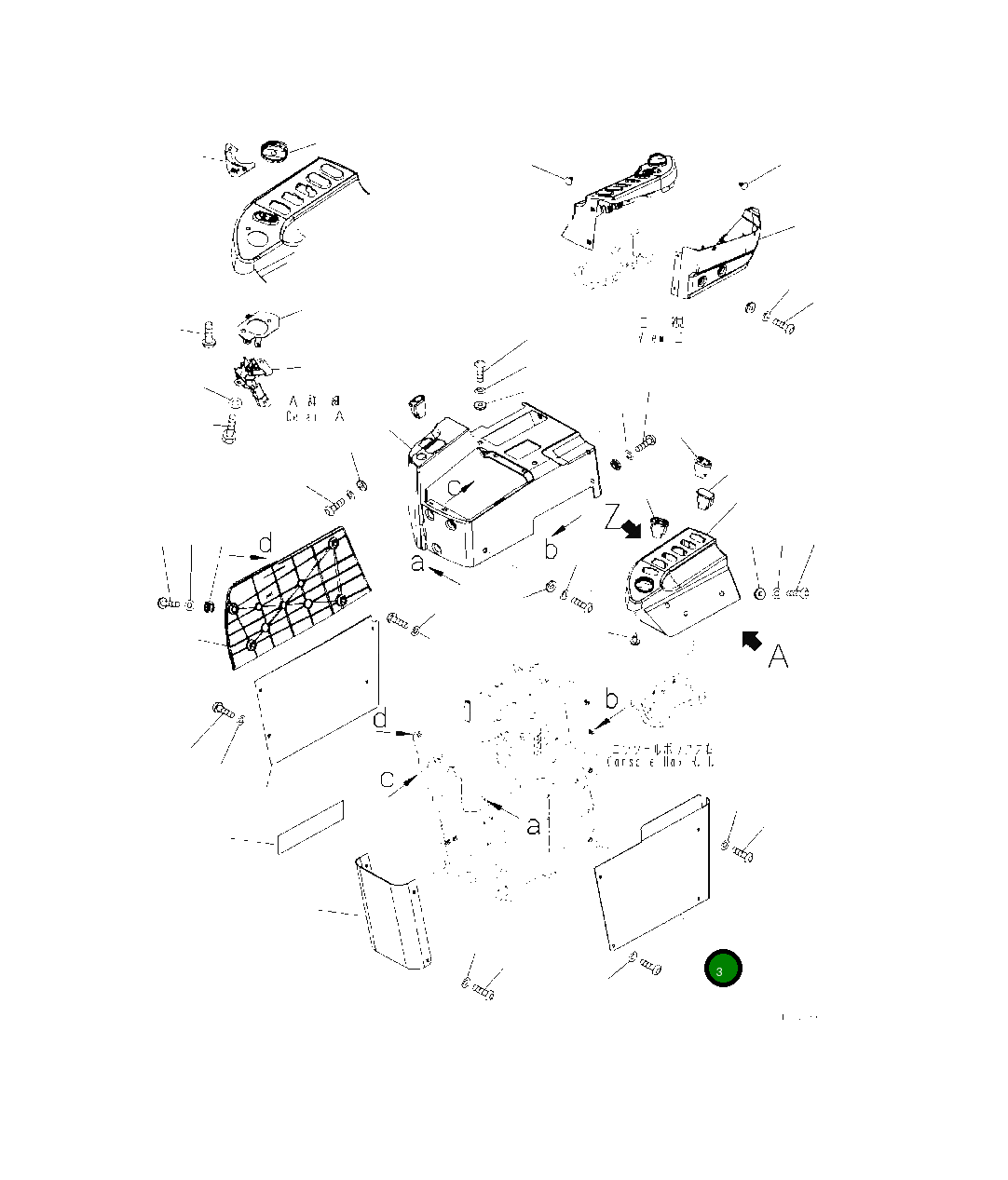 Крышка 419-43-55191 Komatsu