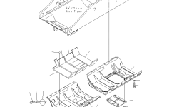 Крышка 17A-862-2110 Komatsu