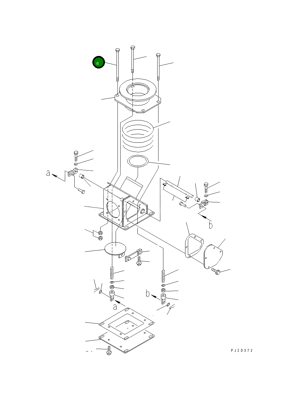 Болт 01011-81450 Komatsu