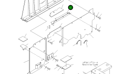 Крышка 209-54-42361 Komatsu