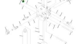Болт 4A1-60-25320 Komatsu