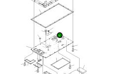 Крышка 567-54-71353 Komatsu
