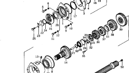 Шестерня 141-14-34312 Komatsu