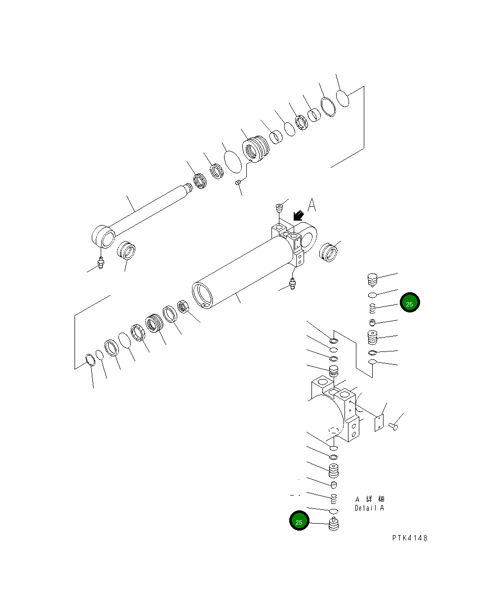 Кольцо уплотнительное (O-Ring) 20E-62-K6640 Komatsu