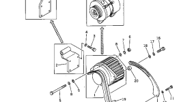 Кронштейн 6711-21-6310 Komatsu