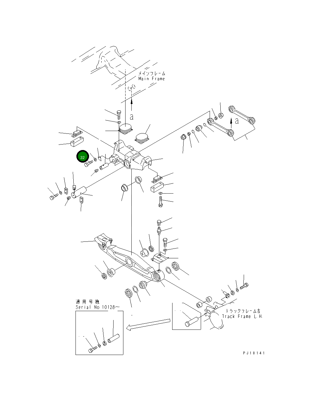 Болт 01010-61635 Komatsu