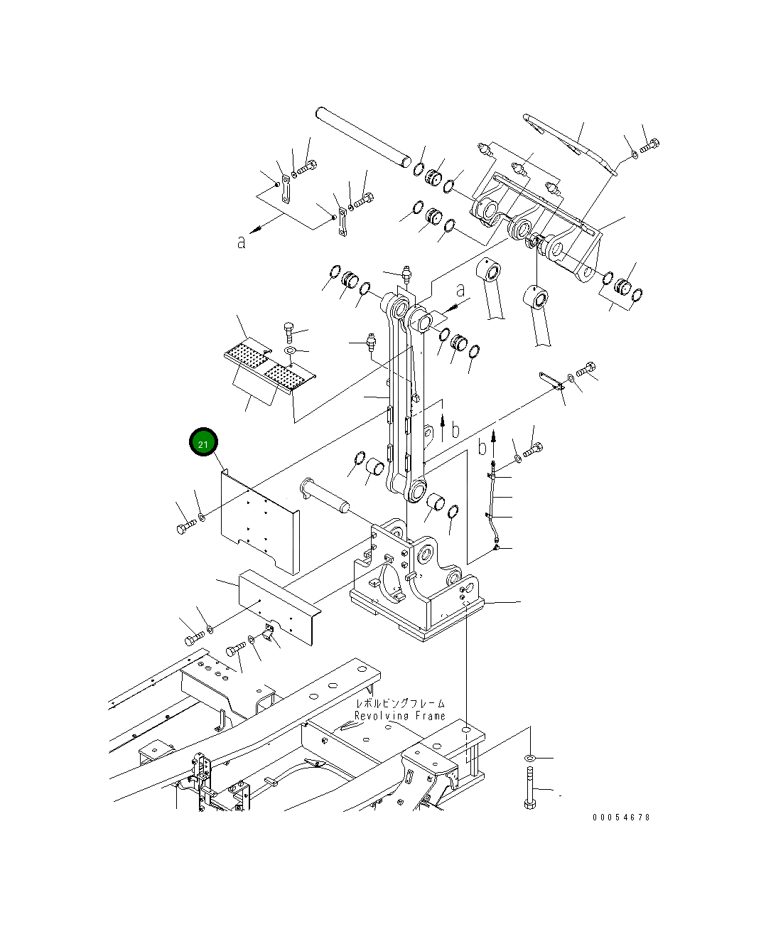 Крышка 209-46-42521 Komatsu