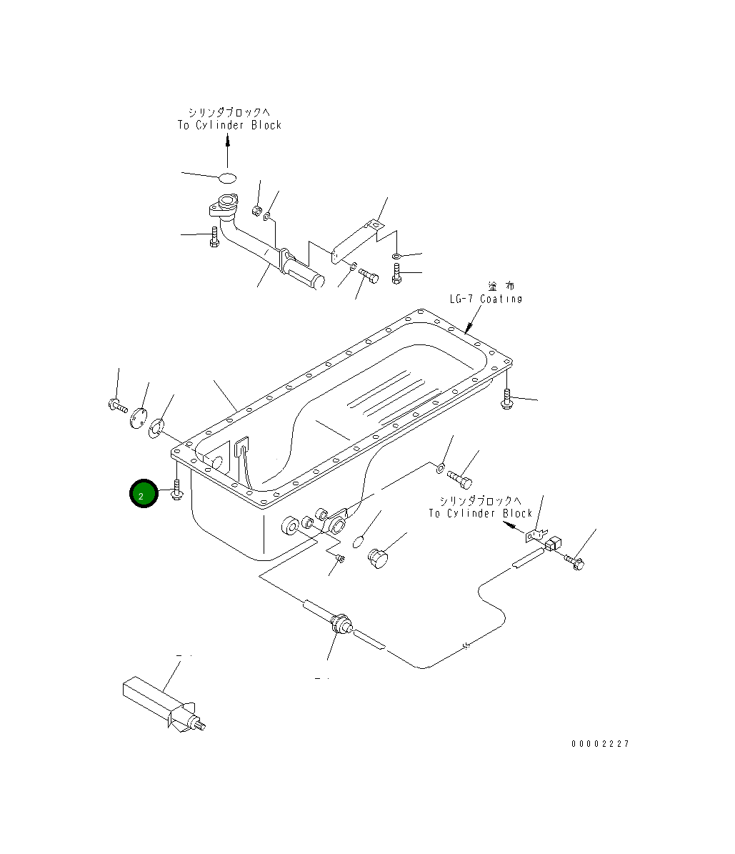 Болт 01435-81025 Komatsu