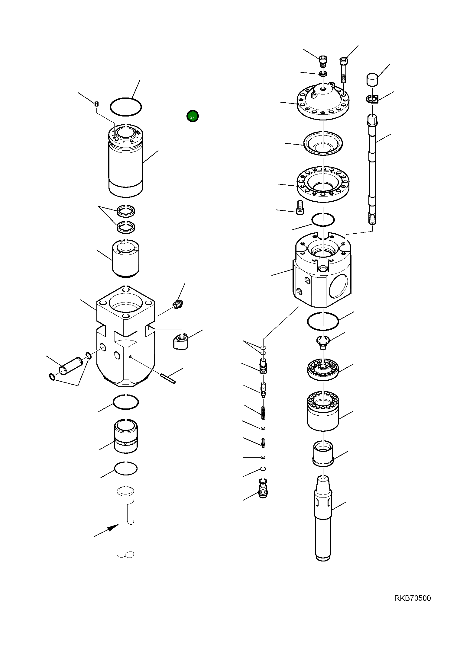 Кольцо уплотнительное (O-Ring) 42N-989-2170 Komatsu