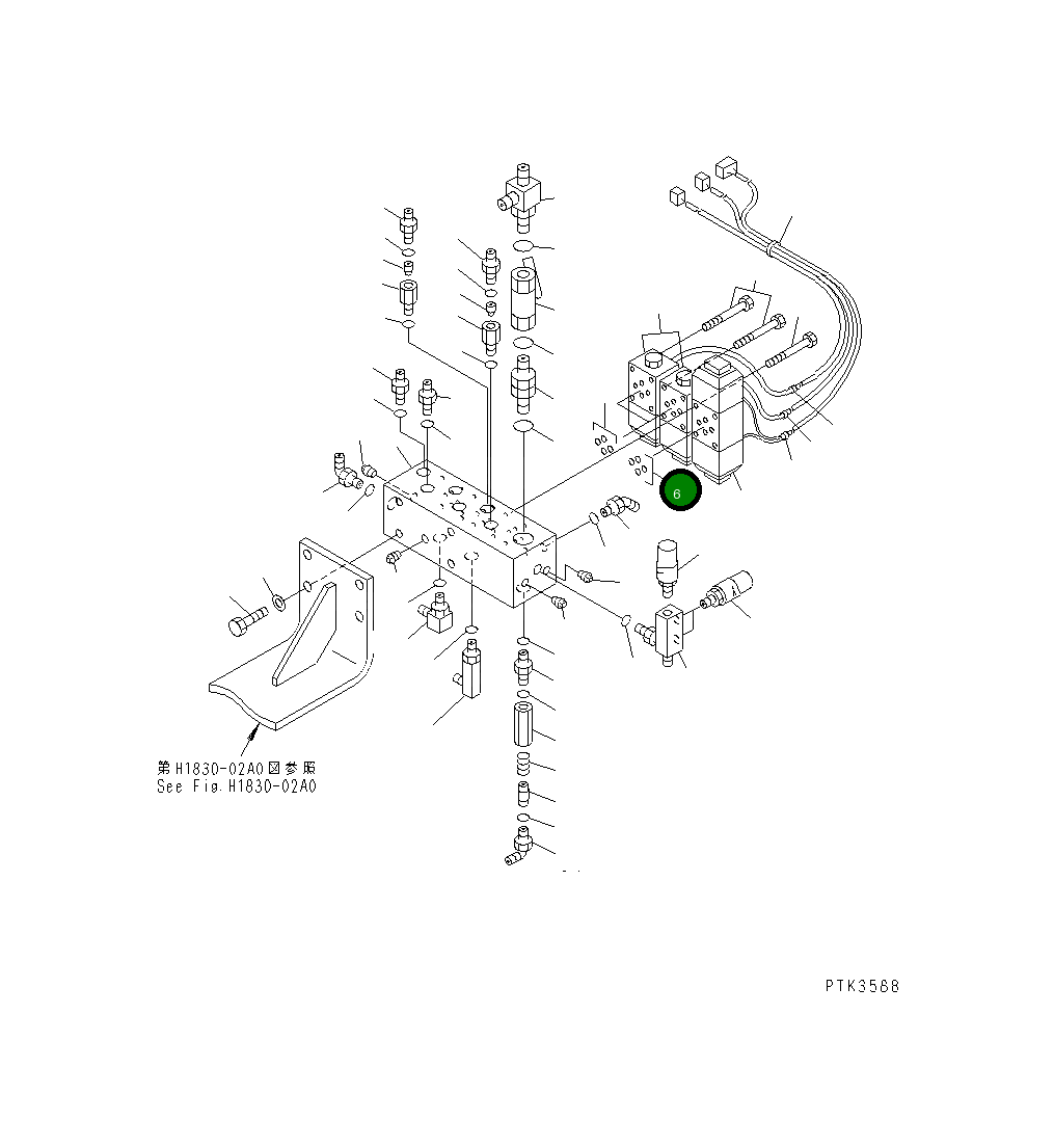 Кольцо уплотнительное (O-Ring) 20G-60-K145002 Komatsu