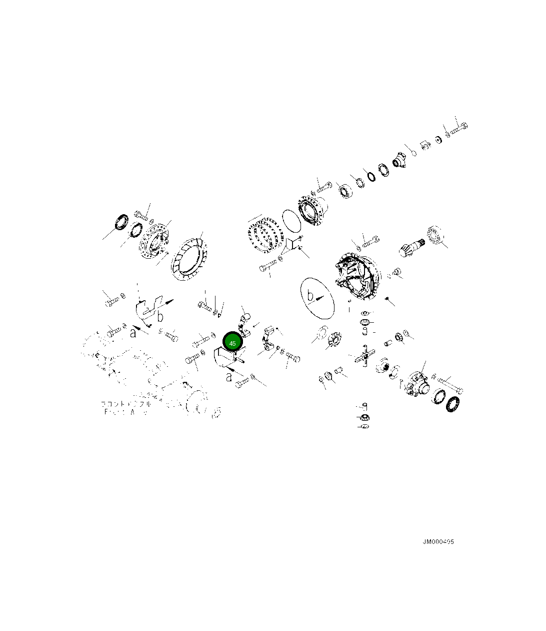 Крышка 425-22-41260 Komatsu