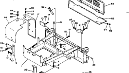 Крышка 145-54-33460 Komatsu