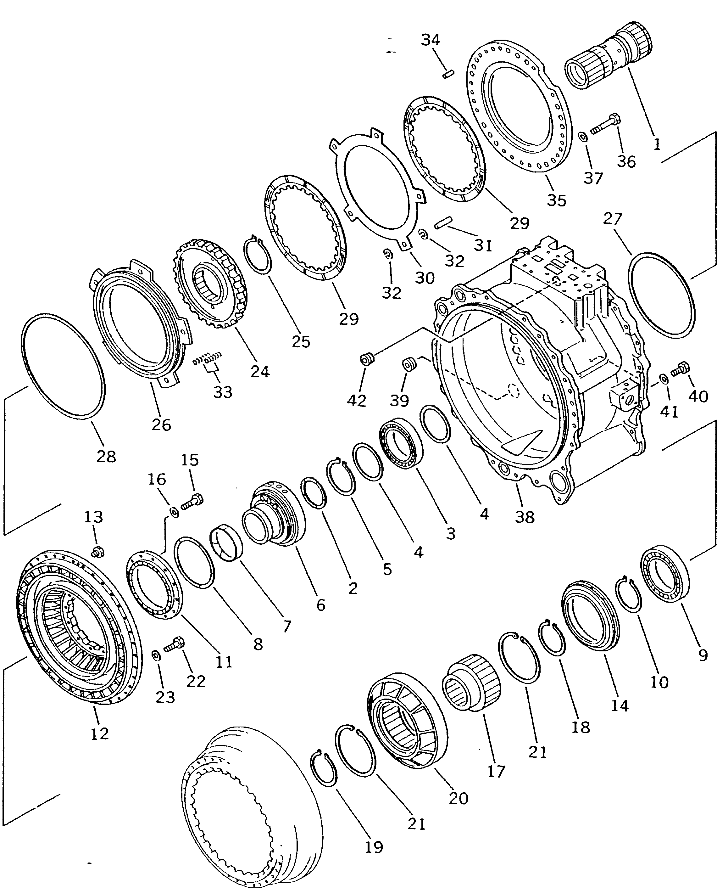 Болт 01010-61035 Komatsu