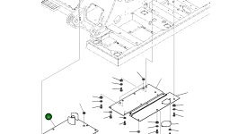 Крышка 207-54-75971 Komatsu