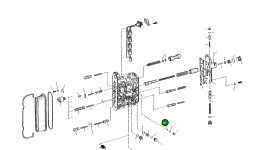 Кольцо уплотнительное (O-Ring) 0634 306 170 Komatsu