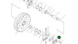 Крышка 113-30-23110 Komatsu