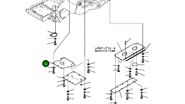 Крышка 208-54-42231 Komatsu