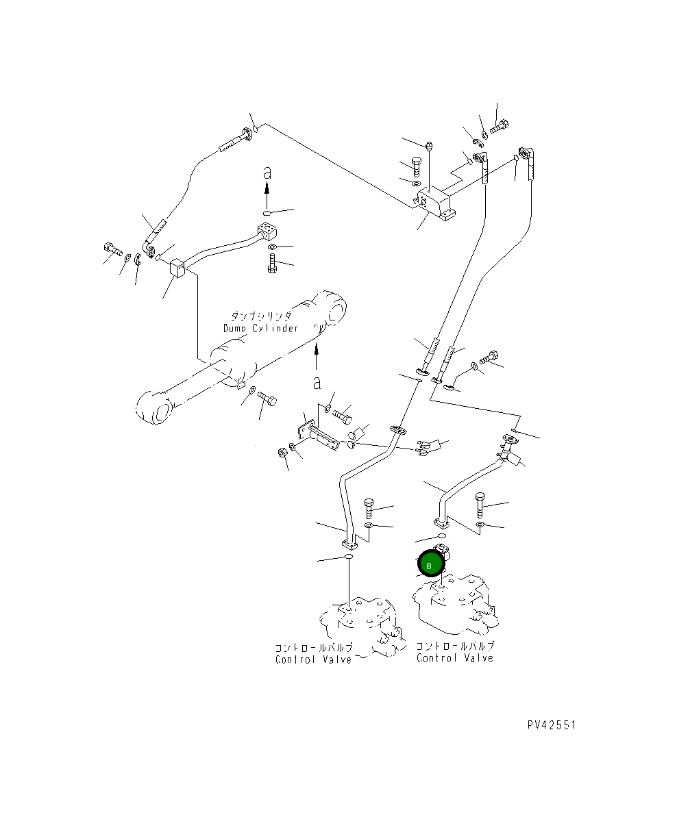 Кольцо уплотнительное (O-Ring) 07000-13045 Komatsu