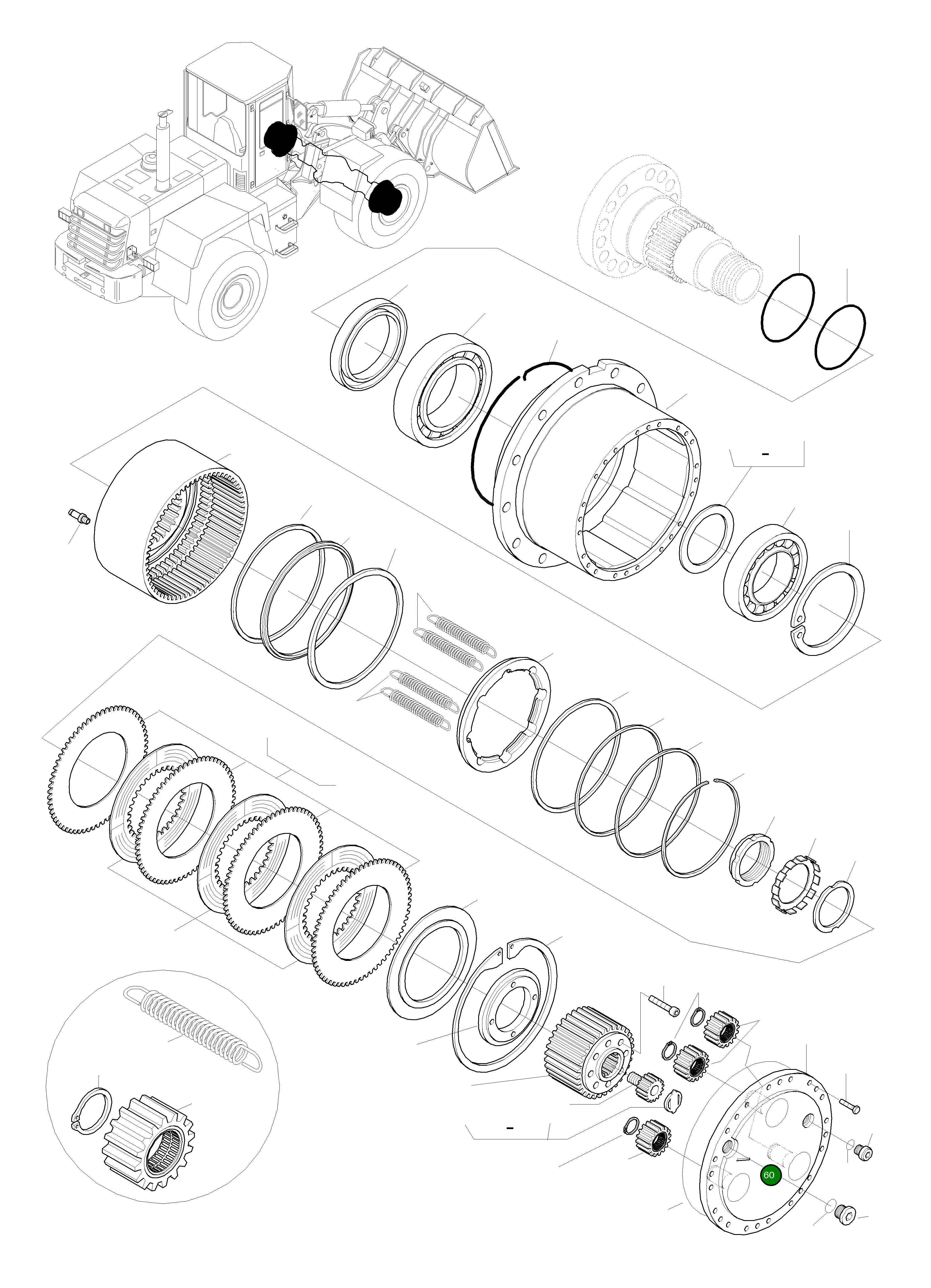 Кольцо уплотнительное (O-Ring) 42Y-00-H1090  Komatsu