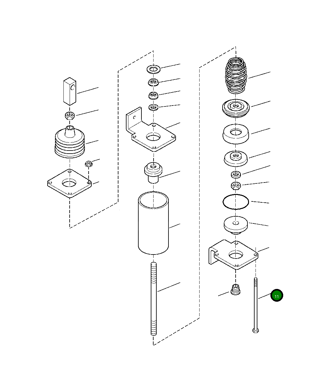 Болт 1440 307 H1 Komatsu