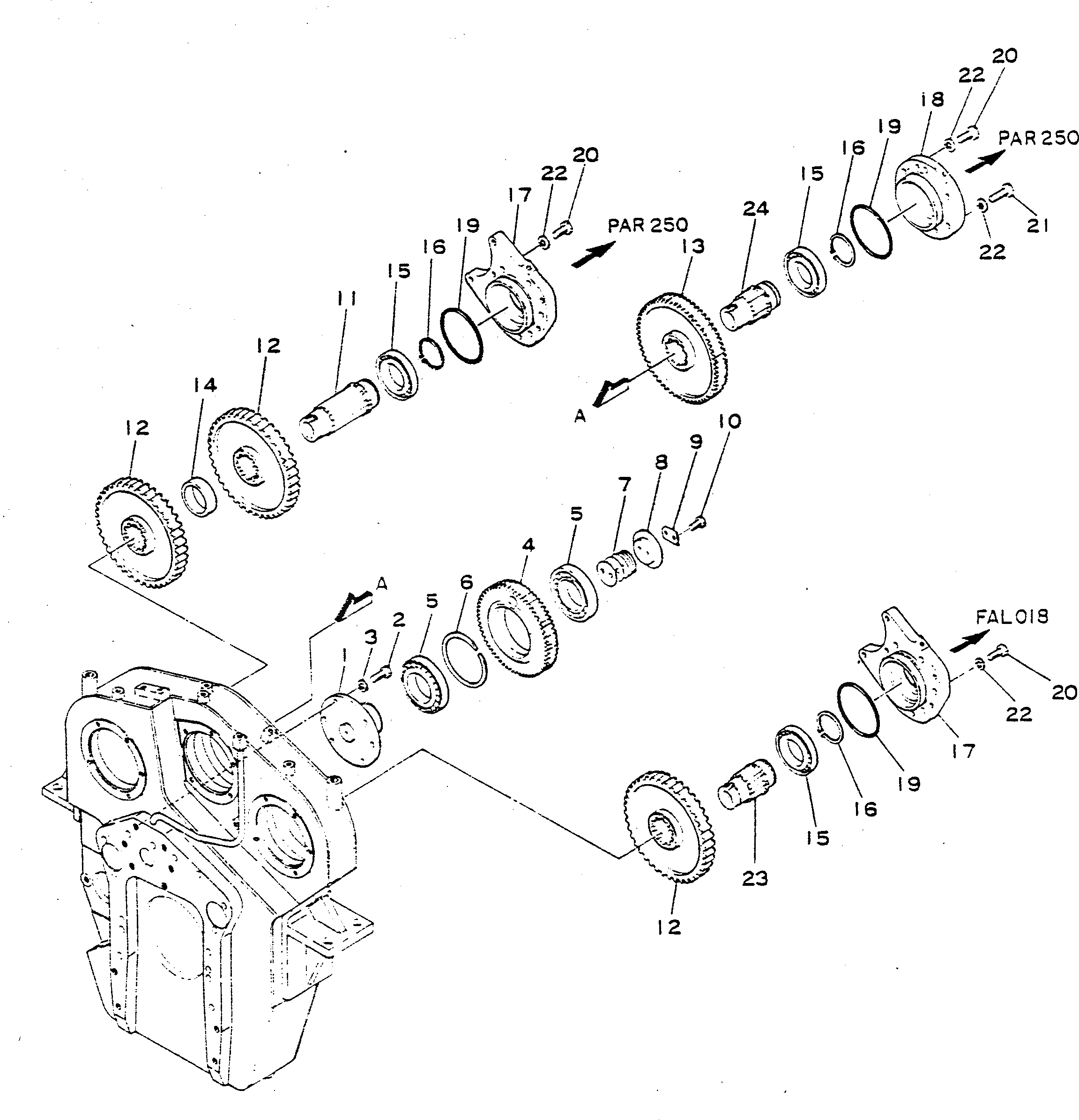 Кольцо уплотнительное (O-Ring) 07000-25140 Komatsu