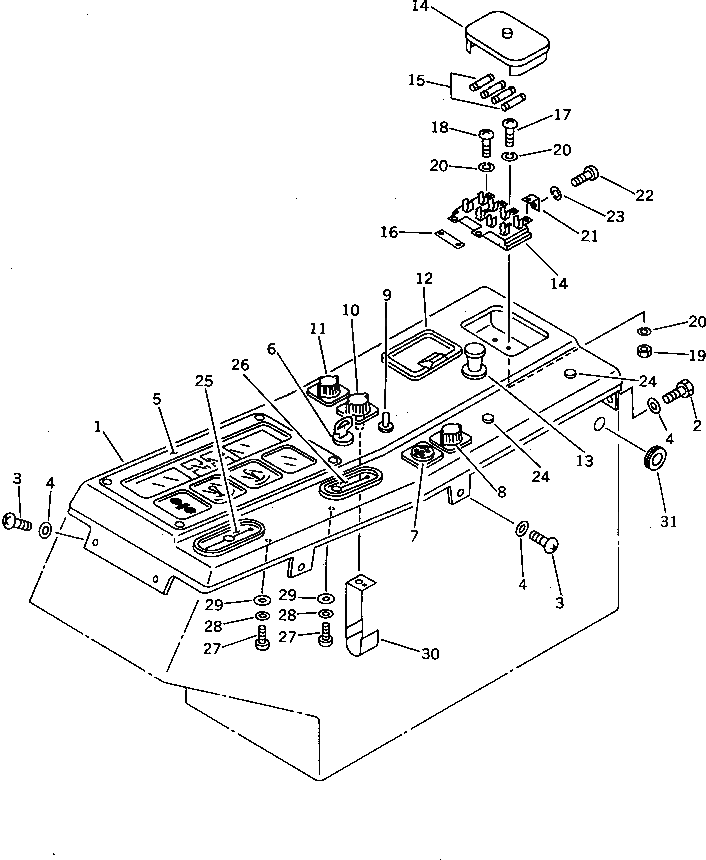 Болт 01010-40820  Komatsu