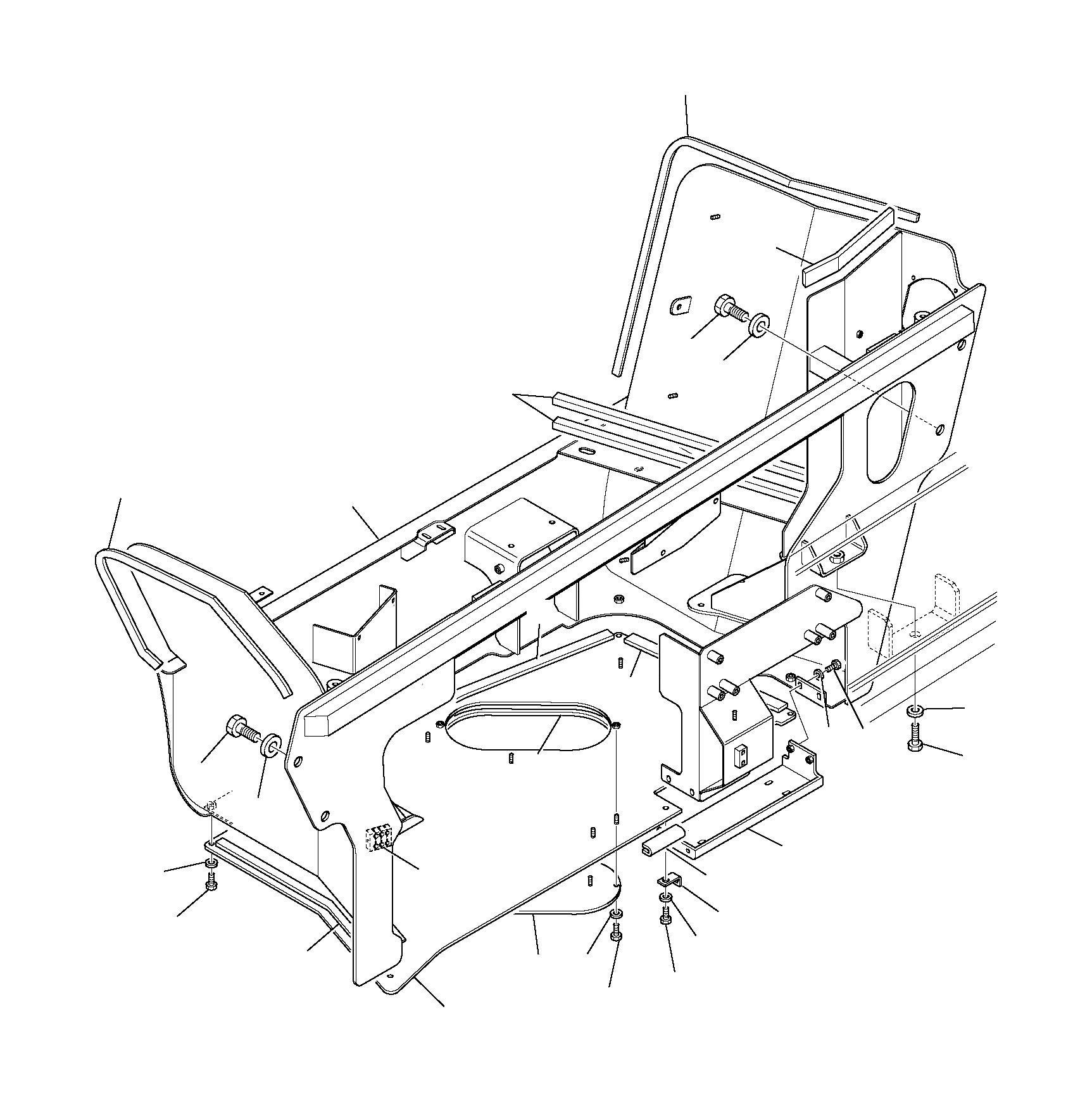 Крышка 395-54-11560  Komatsu