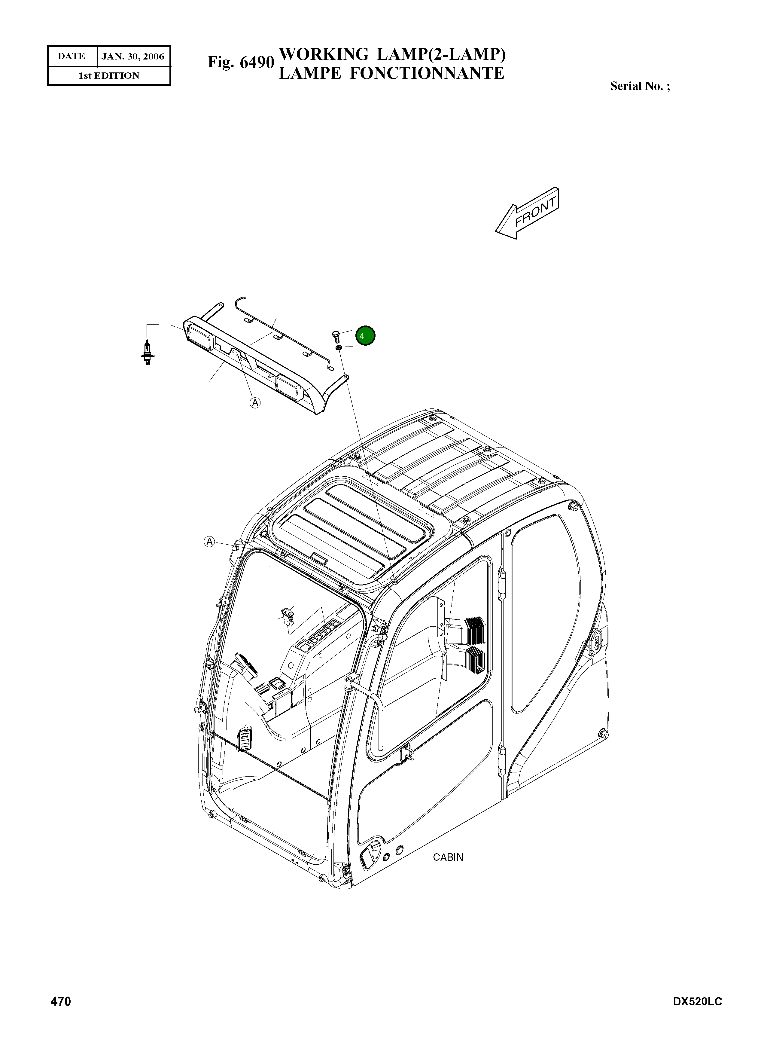 Болт 2120-2166D54 Komatsu