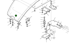 Крышка 21W-54-41311 Komatsu