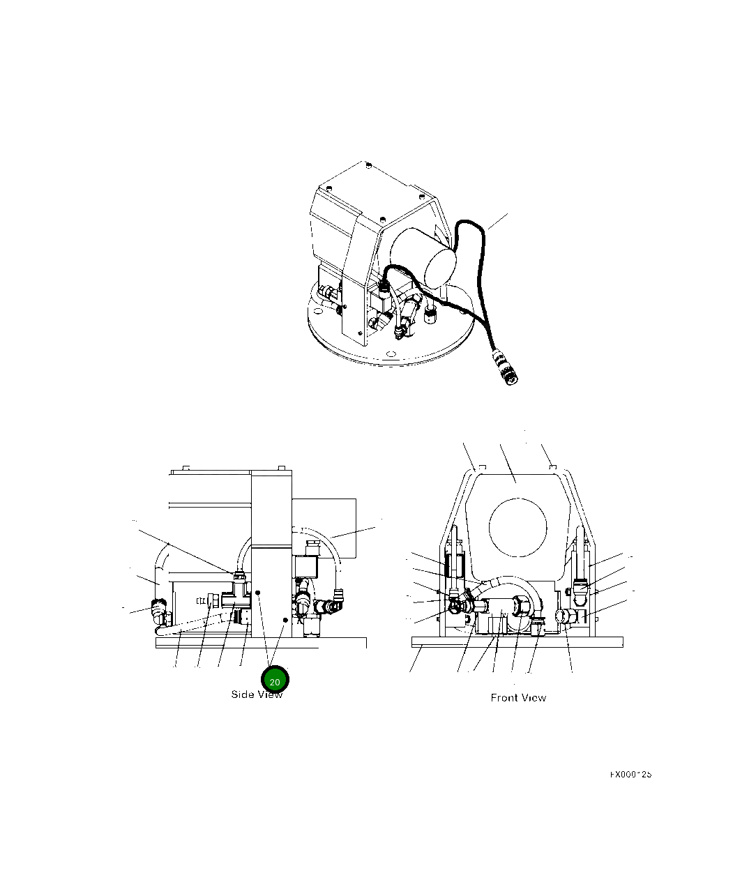 Болт 4A1-925-1170 Komatsu