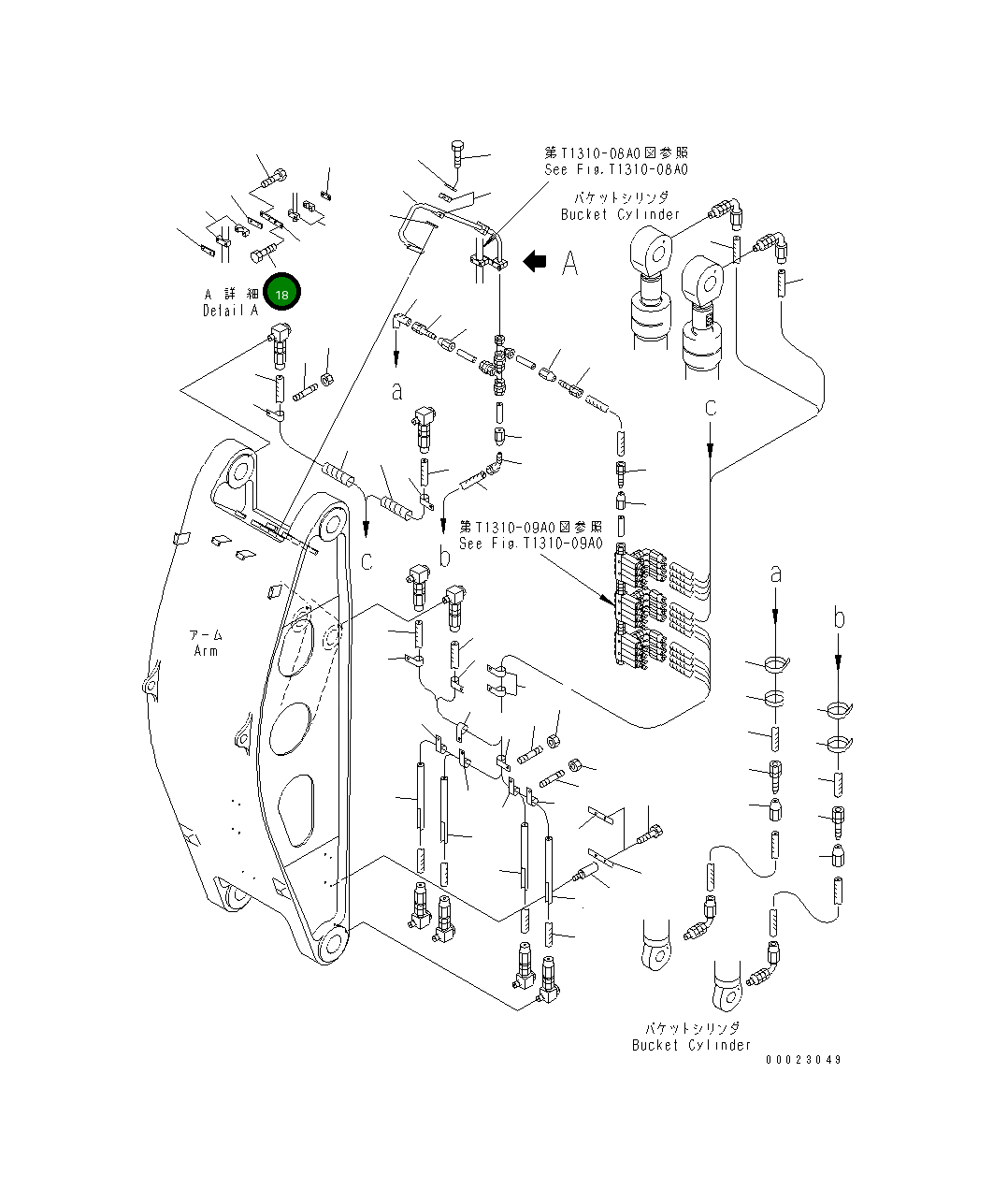Болт DM30778999 Komatsu