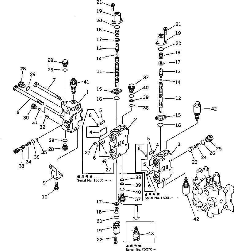 Болт 01253-30625  Komatsu