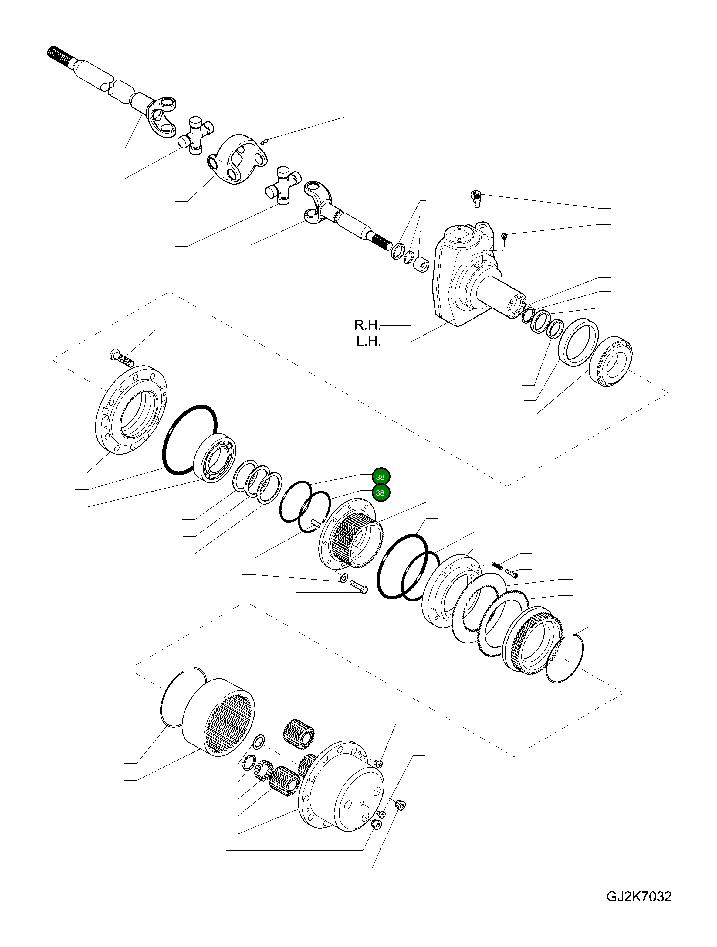 Кольцо уплотнительное (O-Ring) 20G-23-31950 Komatsu