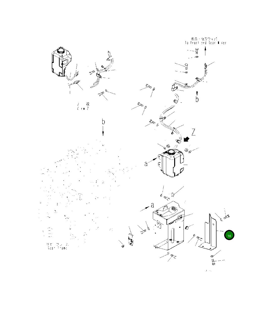 Крышка 419-07-66181 Komatsu