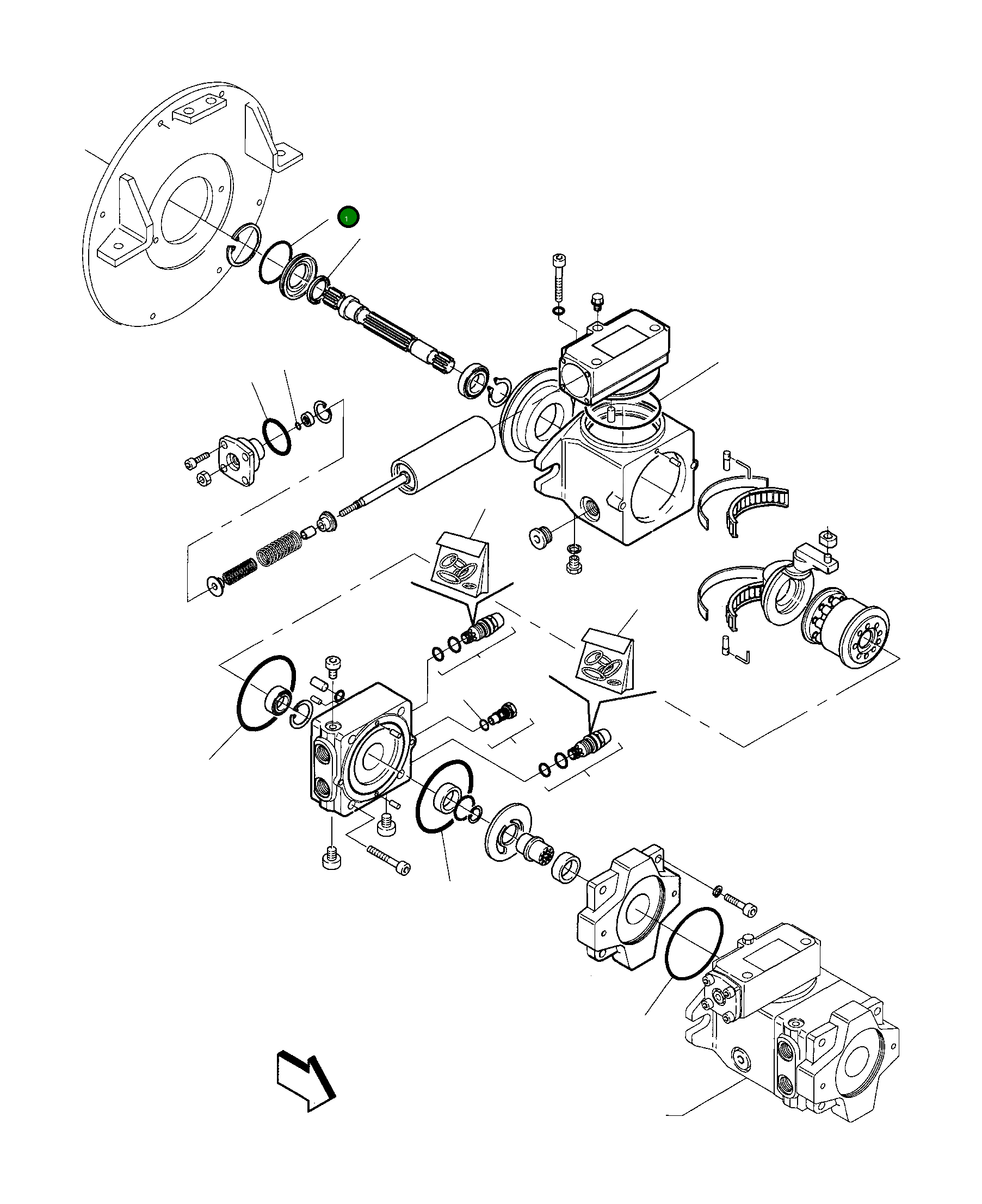 Кольцо уплотнительное (O-Ring) 840225042 Komatsu