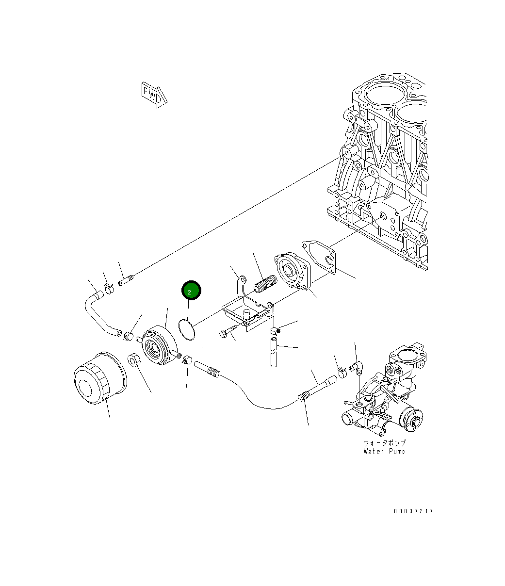Кольцо уплотнительное (O-Ring) YM129508-33050 Komatsu