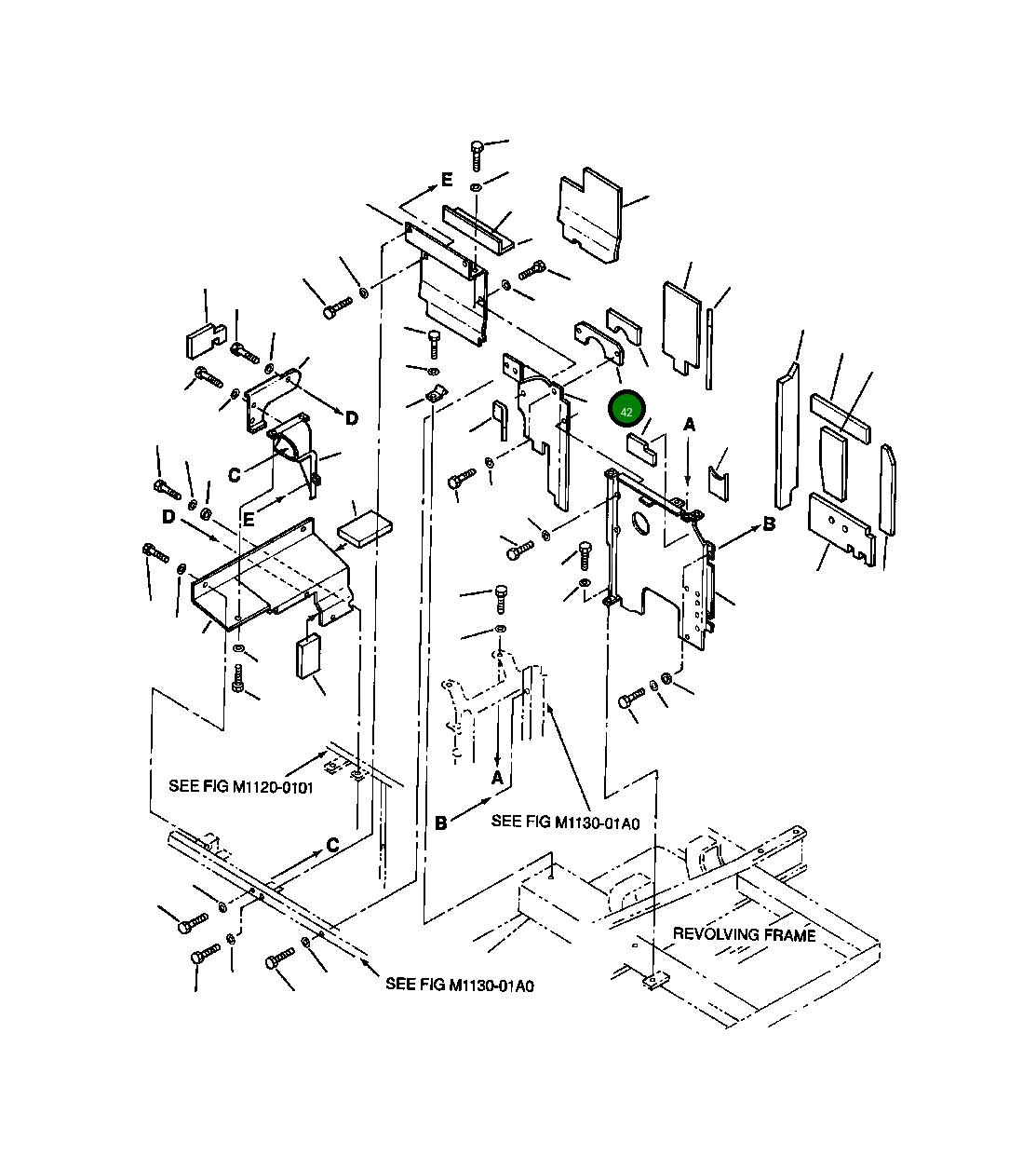 Крышка 20Y-54-32830 Komatsu