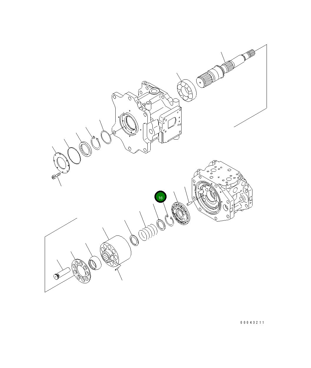 Кольцо 04065-08530 Komatsu