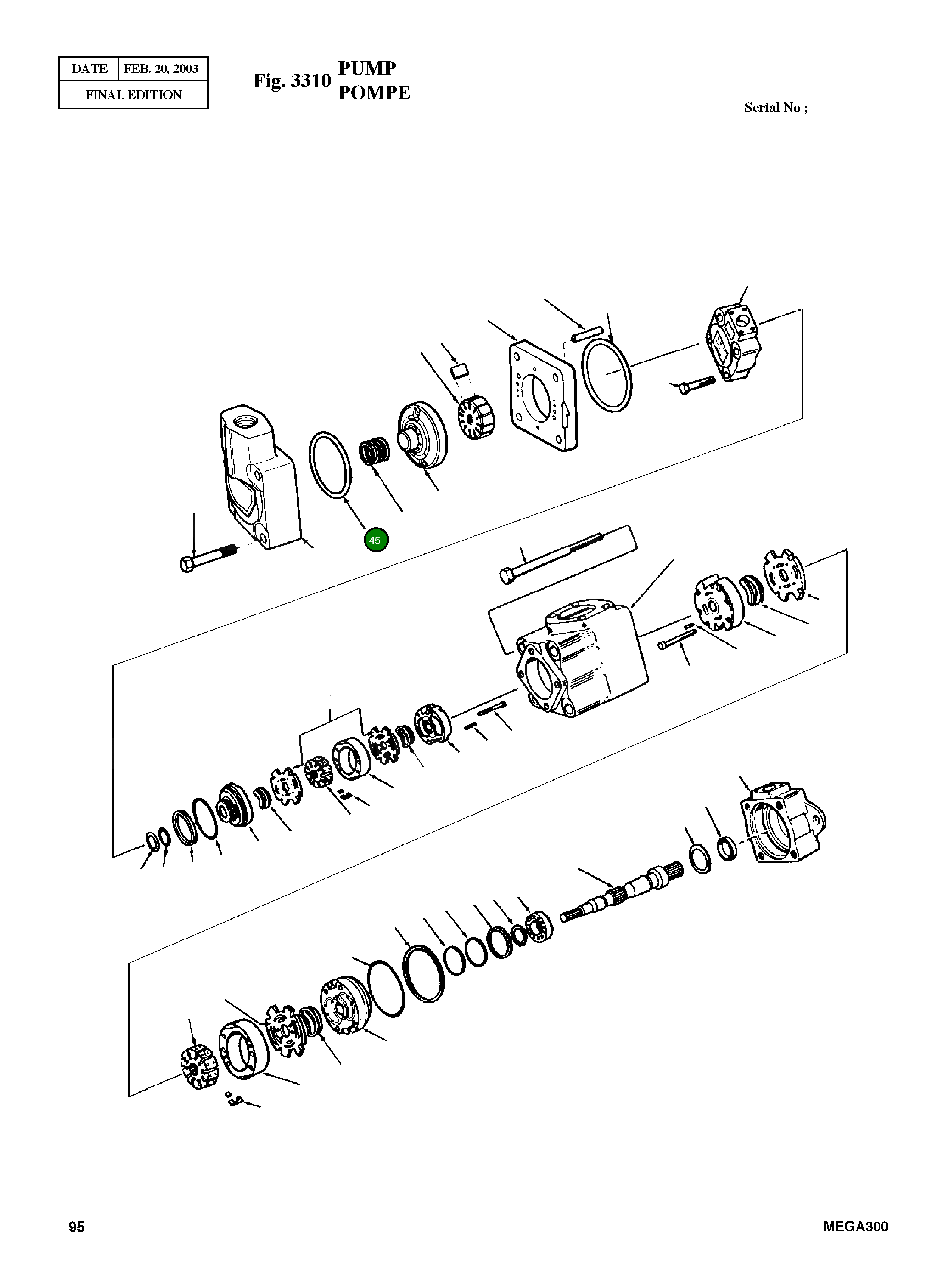Кольцо уплотнительное (O-Ring) 199822 Komatsu